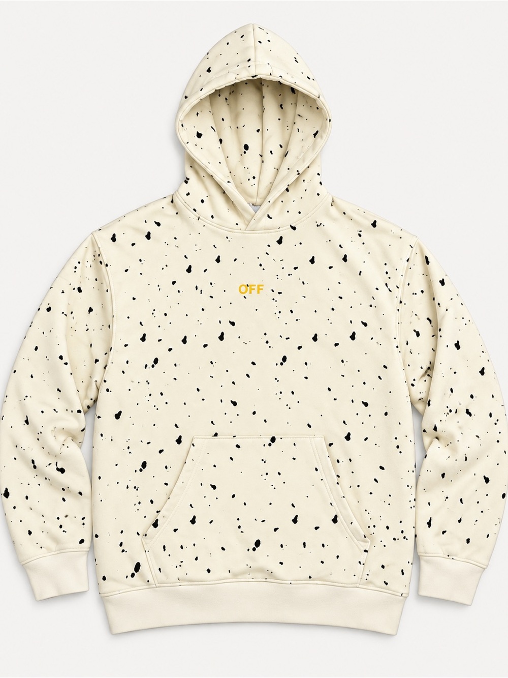 Authentic Off-White Virgil Abloh Splatter Arrows Hoodie Size S